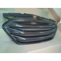 Карбон глянцевый решетка радиатора Hyundai ix35 2010-15 тюнинговая